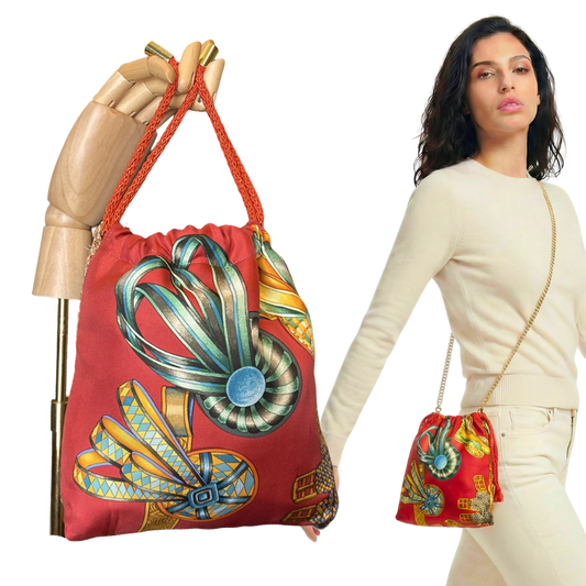Hermes Rubans du Cheval Scarf | Hermes Crossbody Bag