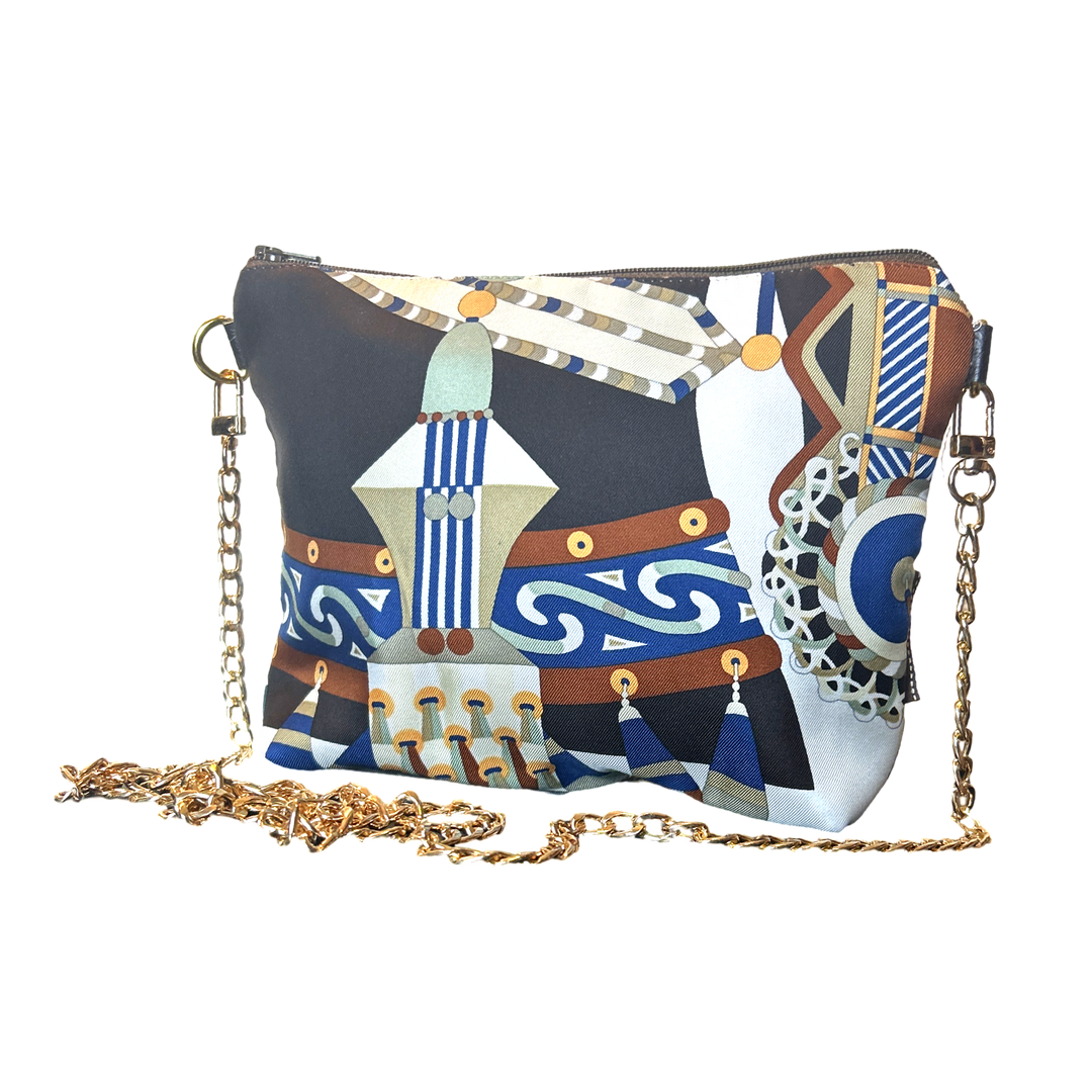 HERMES Haute Parure Scarf Hermes Crossbody Bag – Vintage Luxe Up