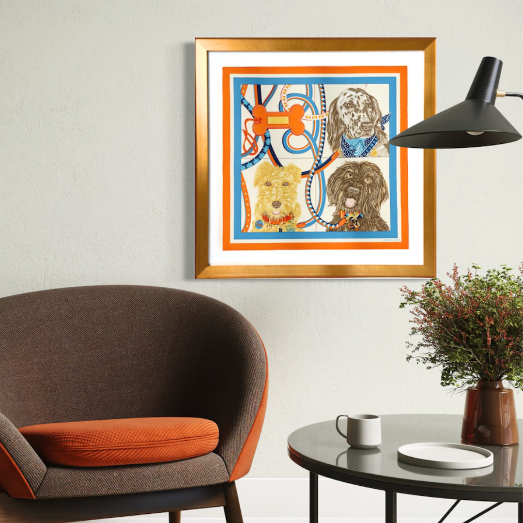 Hermes Jour de Casting Scarf | Framed Hermes Scarf