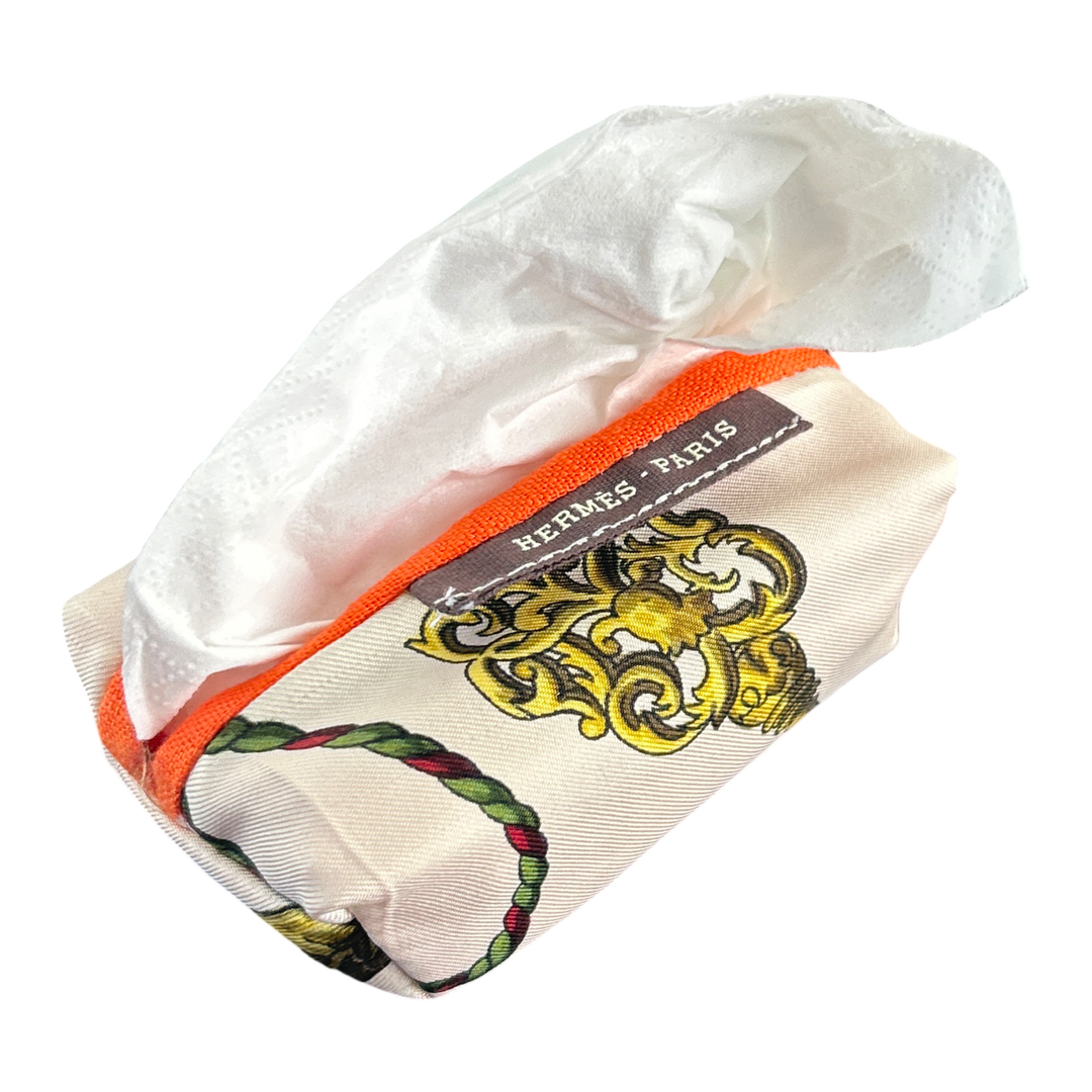 Hermes Les Cles Scarf | Travel Tissue Pouch