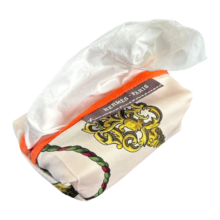Hermes Les Cles Scarf | Travel Tissue Pouch