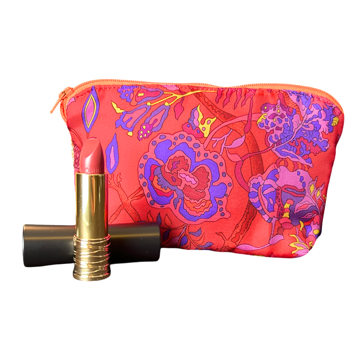 Hermes Fantasies Indiennes Scarf Beauty Bag at Vintage Luxe Up