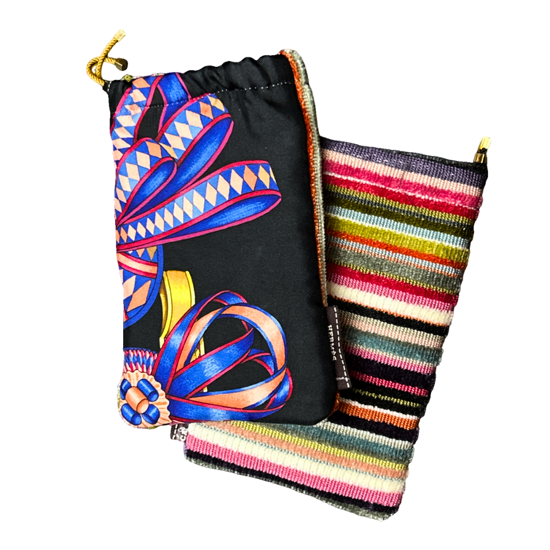 Rubans du Cheval Noir Drawstring Eyewear Pouch