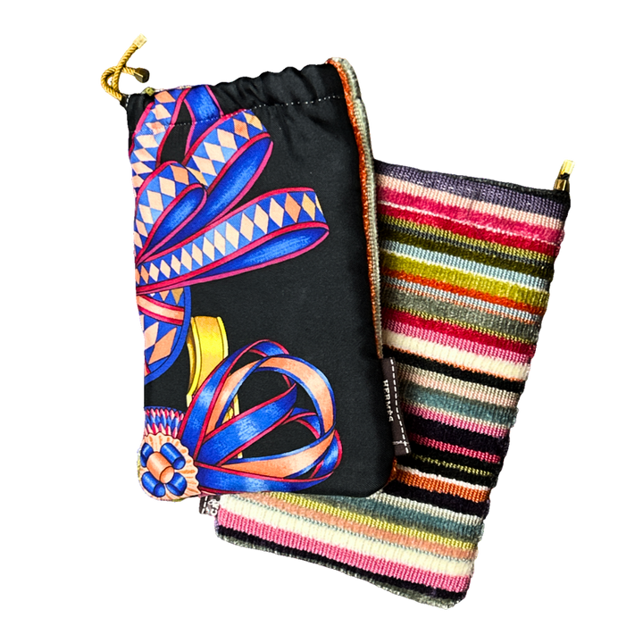 Rubans du Cheval Noir Drawstring Eyewear Pouch