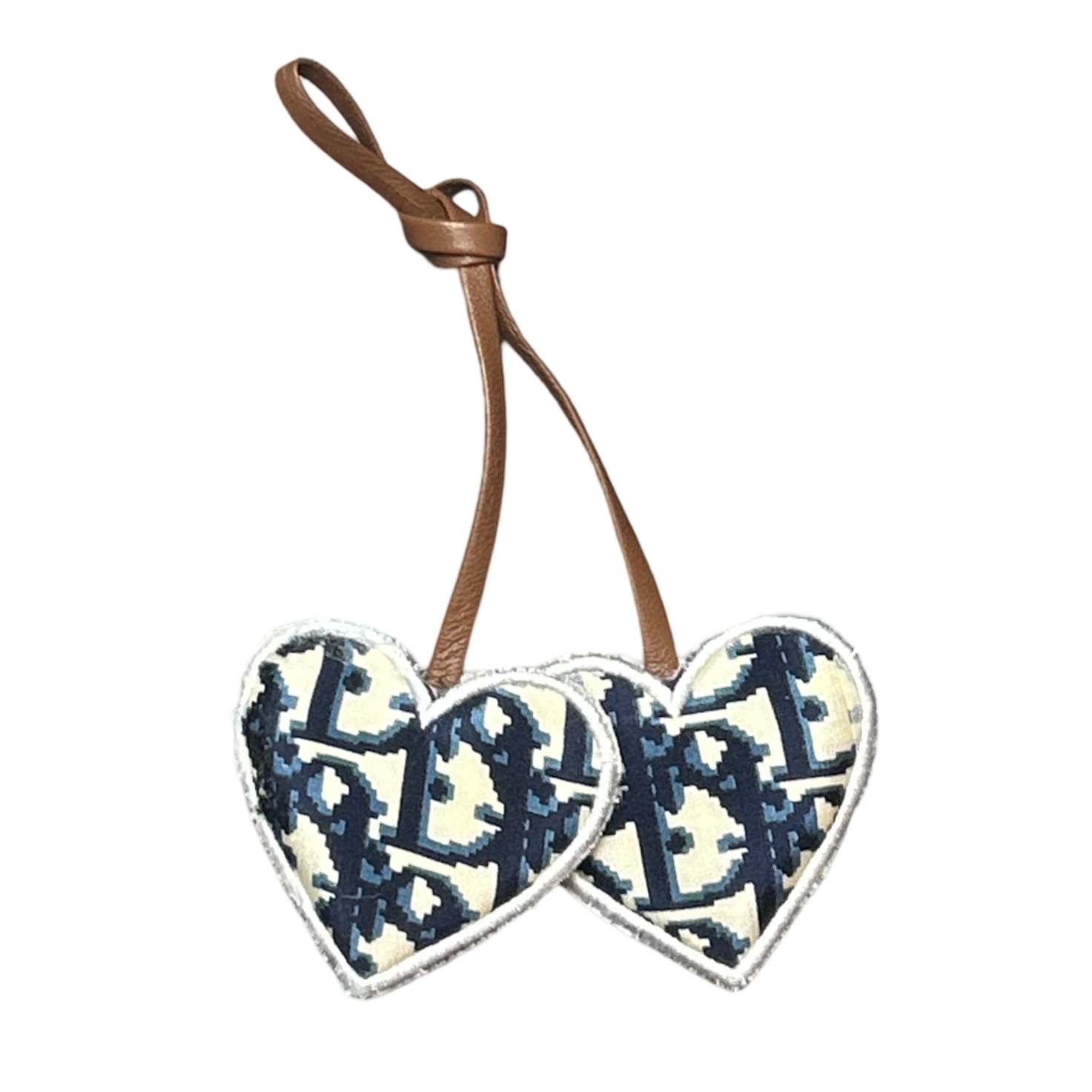 Dior Trotter Scarf Bag Charm at Vintage Luxe Up