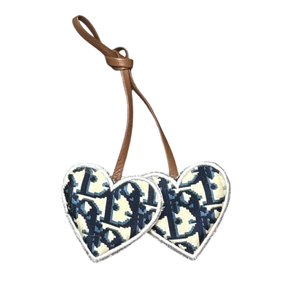 Dior Trotter Scarf Bag Charm at Vintage Luxe Up