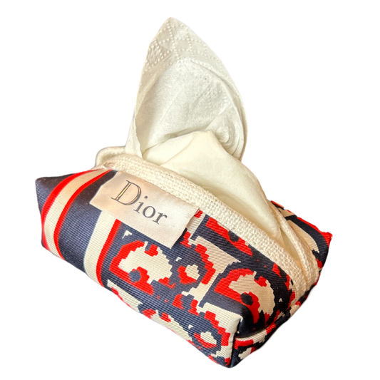 Dior Trotter Scarf Travel Tissue Pouch