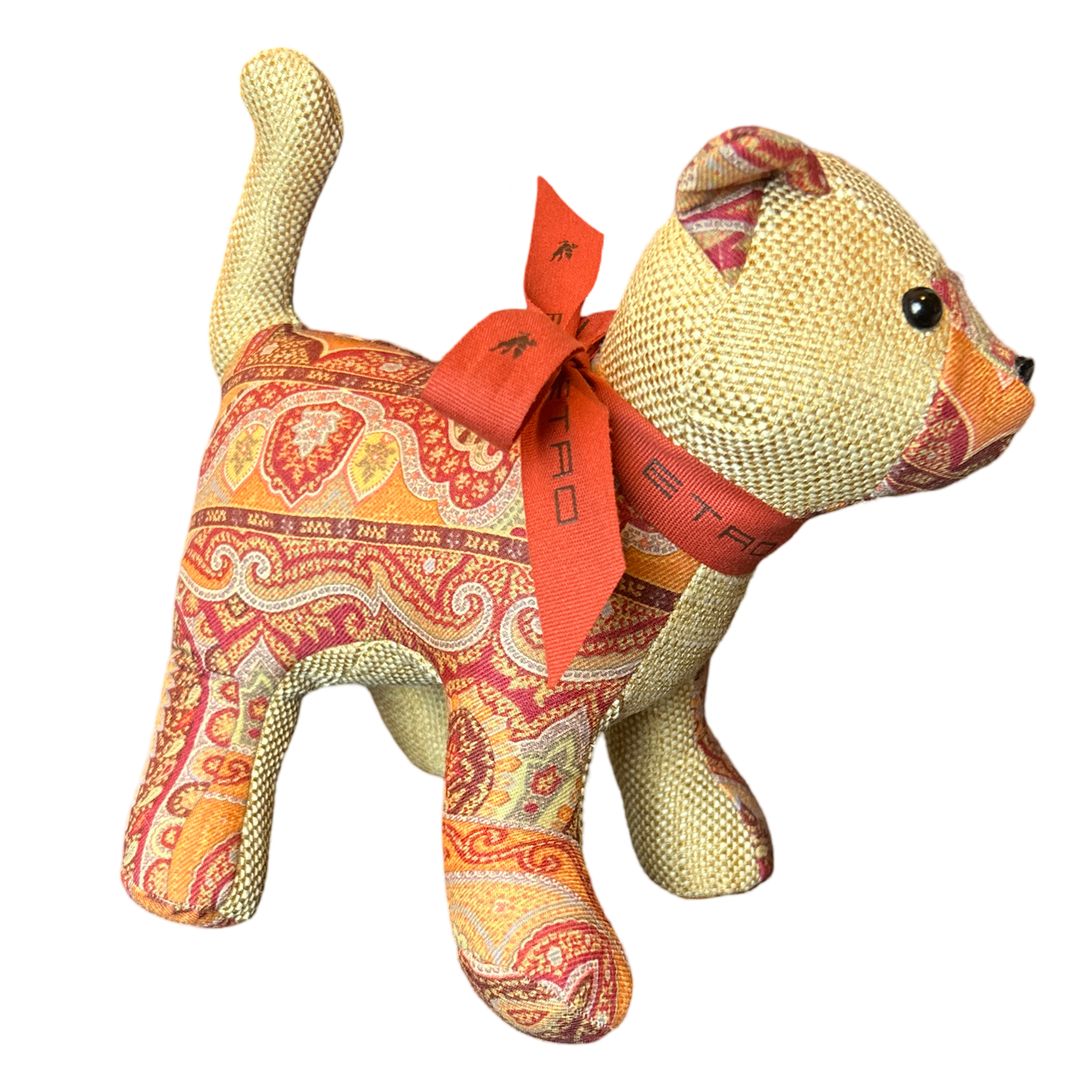 Etro Paisley Vintage Scarf Patchwork Kitten at Vintage Luxe Up