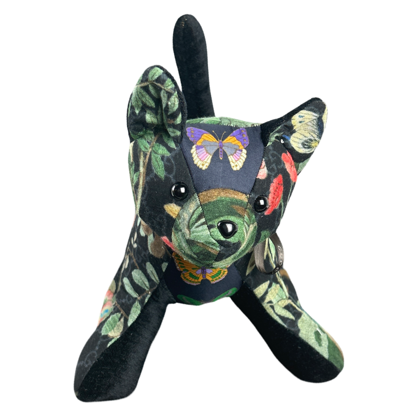 Gucci Chinoiserie Scarf Patchwork Kitten at Vintage Luxe Up