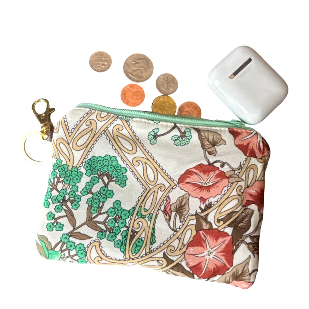 Dior Garden Trellis Scarf Keychain Wristlet Bag