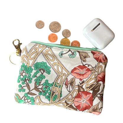 Dior Garden Trellis Scarf Keychain Wristlet Bag