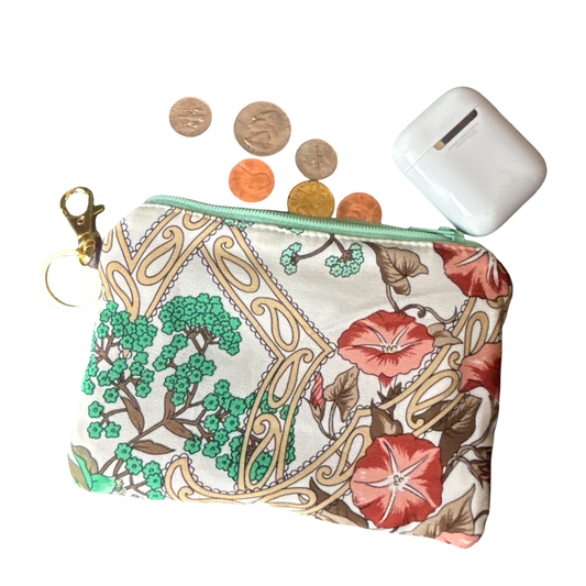 Dior Garden Trellis Scarf Keychain Wristlet Bag