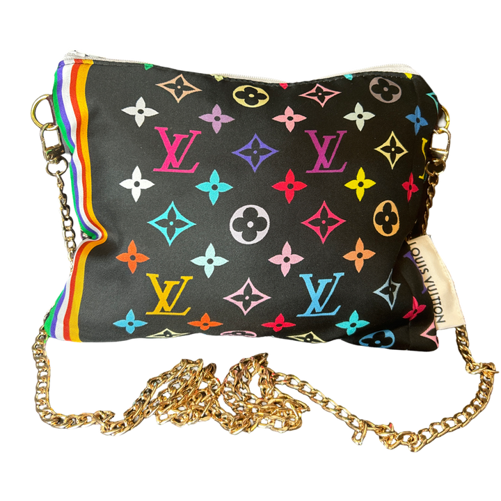Louis Vuitton LV Monogram  Scarf  | Louis Vuitton Crossbody Bag