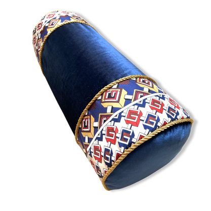 Isometric G Vintage Silk Scarf Pillows