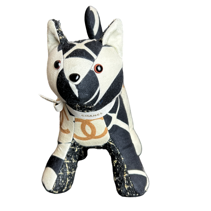 Chanel CC Logo Camellia Scarf Patchwork Kitten at Vintage Luxe Up