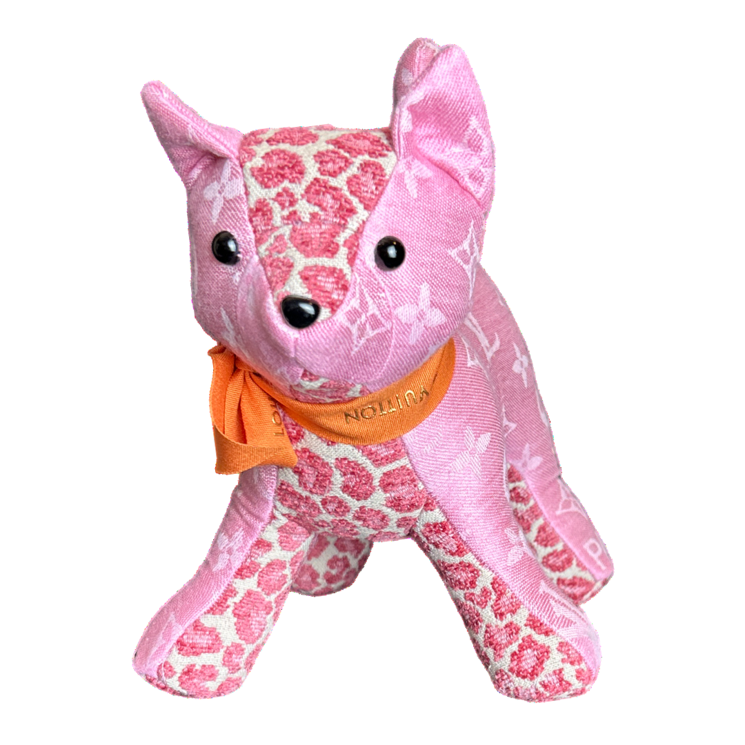 Louis Vuitton LV Monogram Scarf Patchwork Kitten at Vintage Luxe Up