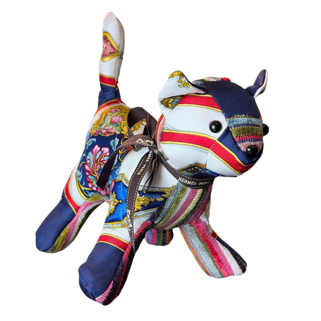 Hermes Qu'Importe le Flacon Scarf Kitten at Vintage Luxe Up