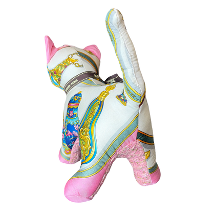 Hermes Qu'Importe le Flacon Scarf Kitten at Vintage Luxe Up