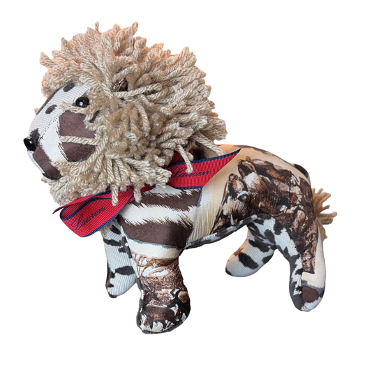 Ralph Safari Silk Scarf Lion at Vintage Luxe Up
