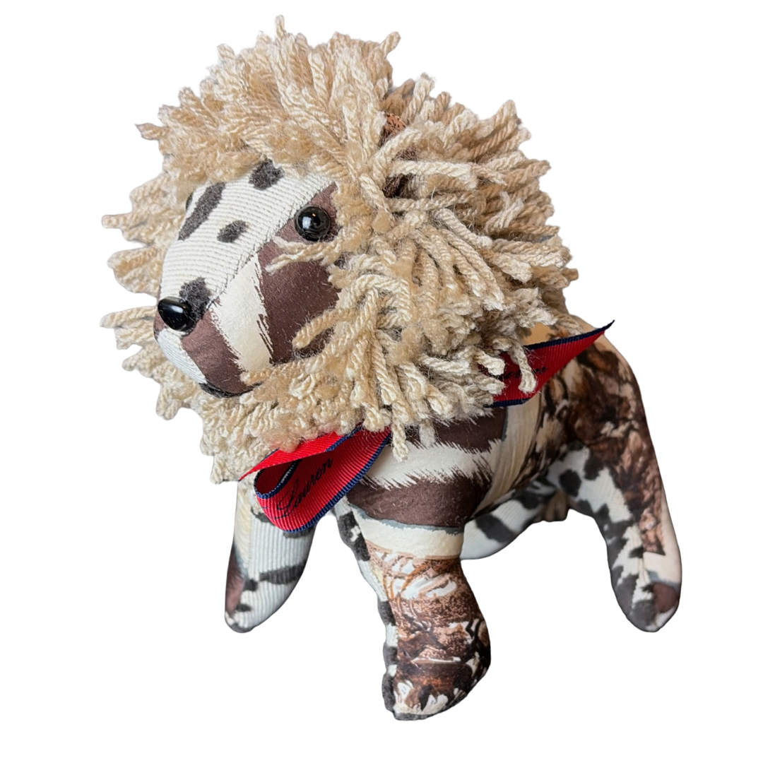 Ralph Safari Silk Scarf Lion at Vintage Luxe Up