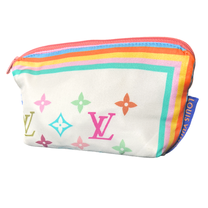 Louis Vuitton LV Monogram Scarf Beauty Bag at Vintage Luxe Up