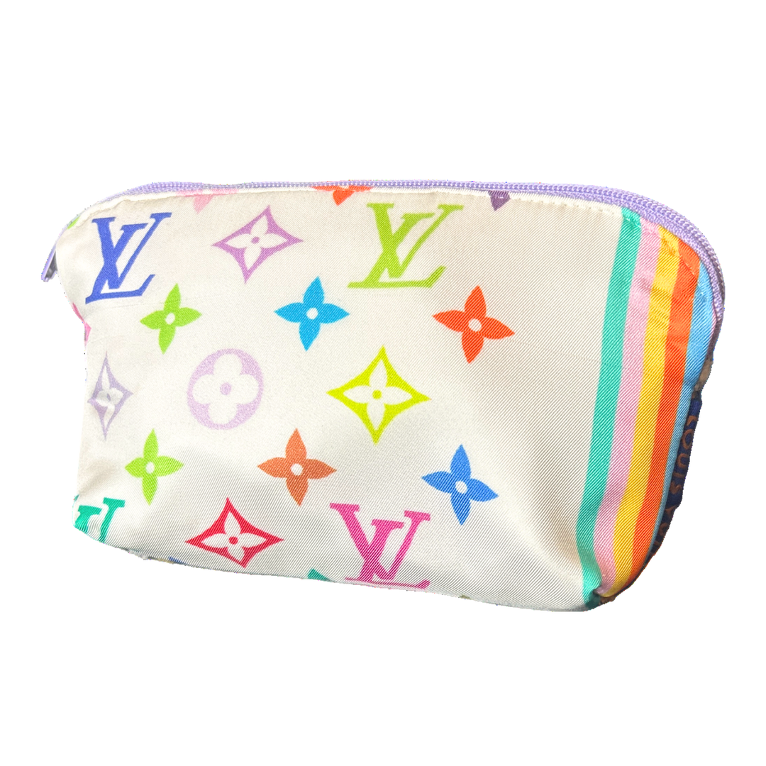 Louis Vuitton LV Monogram Scarf Beauty Bag at Vintage Luxe Up