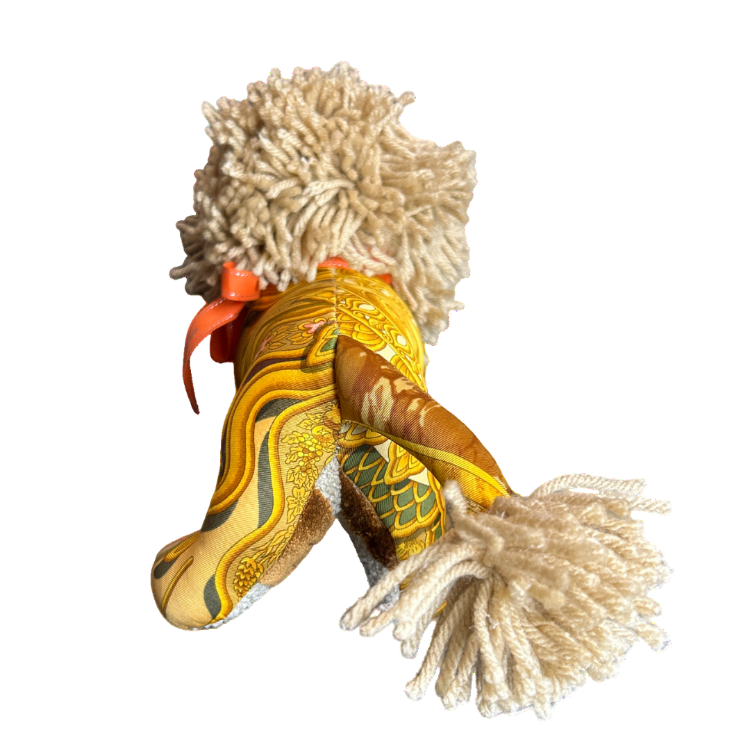 Hermes Carpe Diem Scarf Lion at Vintage Luxe Up
