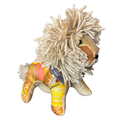 Hermes Carpe Diem Scarf Lion at Vintage Luxe Up