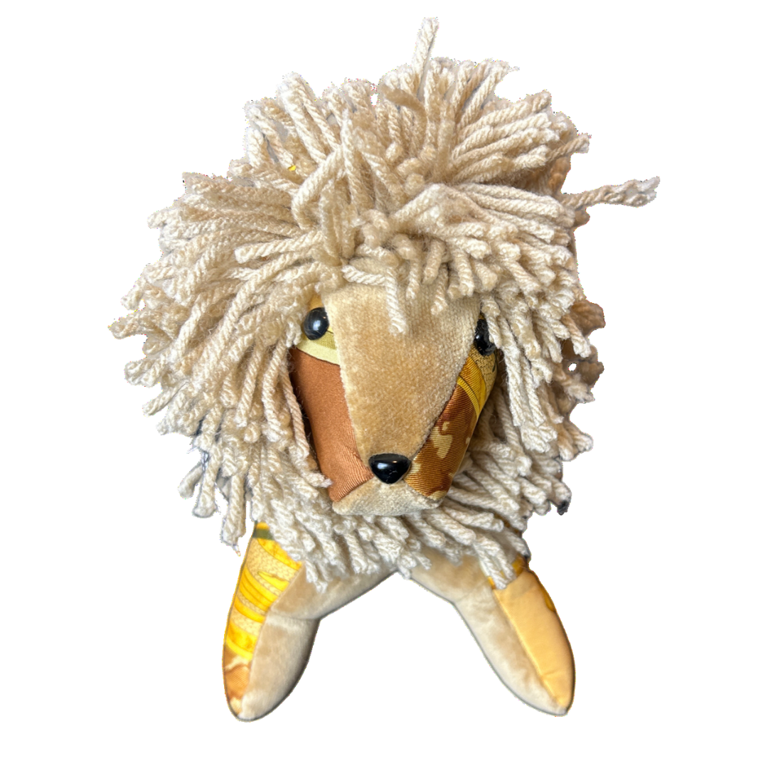 Hermes Carpe Diem Scarf Lion at Vintage Luxe Up