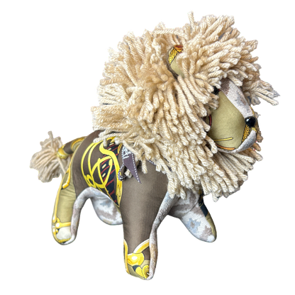 Hermes Cliquetis Scarf Lion at Vintage Luxe Up