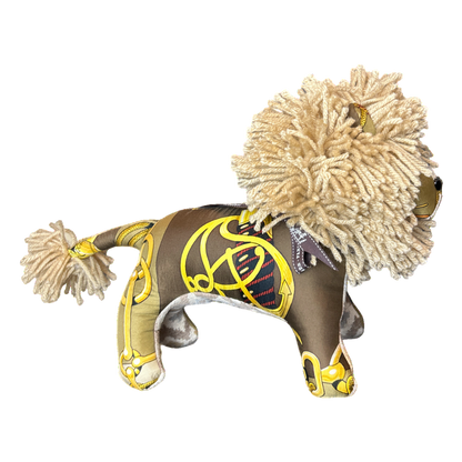 Hermes Cliquetis Scarf Lion at Vintage Luxe Up