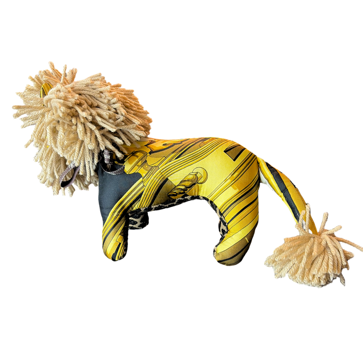 Hermes Rythmes Scarf Lion at Vintage Luxe Up