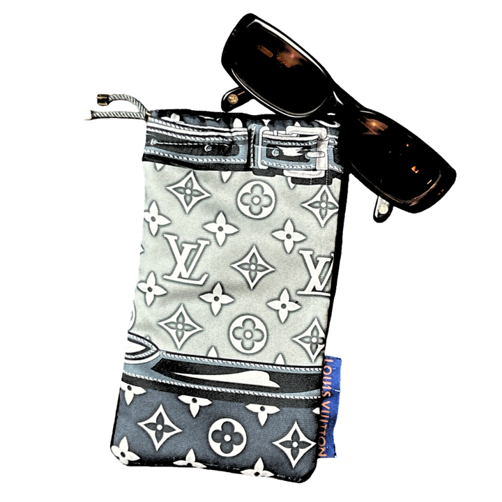 Louis Vuitton Monogram Drawstring Eyewear Pouch at Vintage Luxe Up