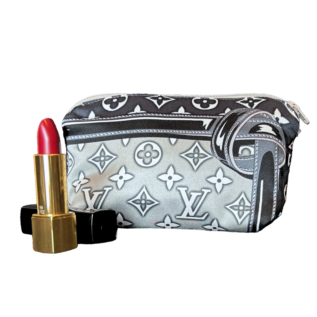 Louis Vuitton LV Monogram Scarf Beauty Bag at Vintage Luxe Up