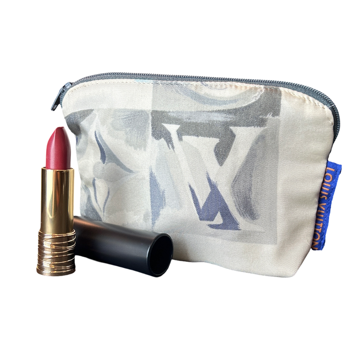 Louis Vuitton Au Fils du Temps Scarf Beauty Bag at Vintage Luxe Up