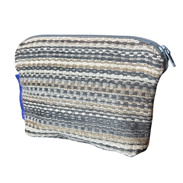 Au Fils du Temps Vintage Silk Scarf Beauty Bag