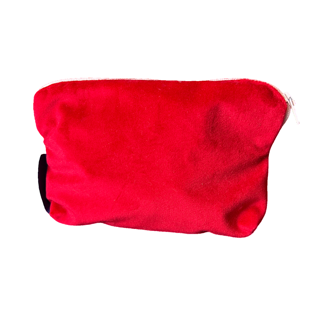 LV Monogram Cherry Blossom Vintage Silk Scarf Beauty Bag