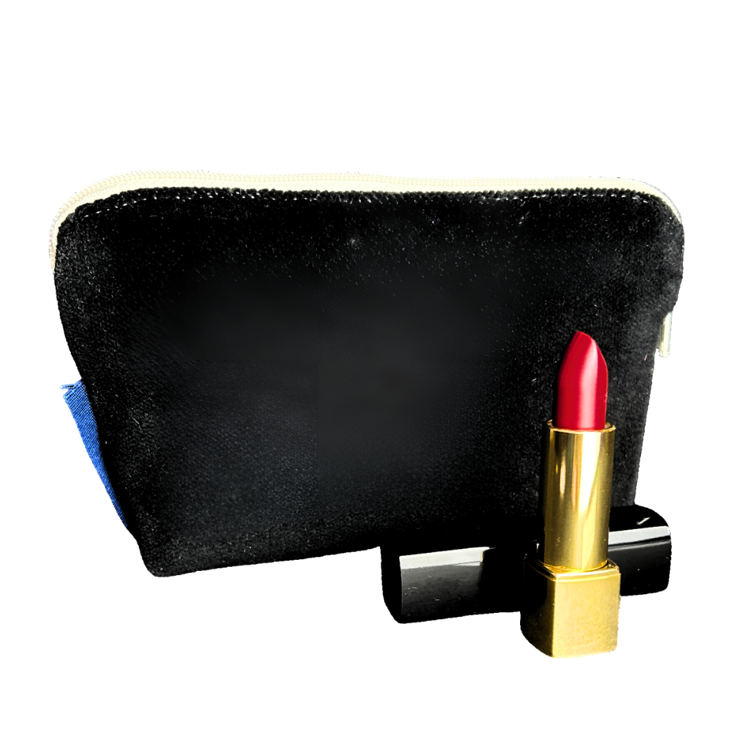 LV Monogram Vintage Silk Scarf Beauty Bag