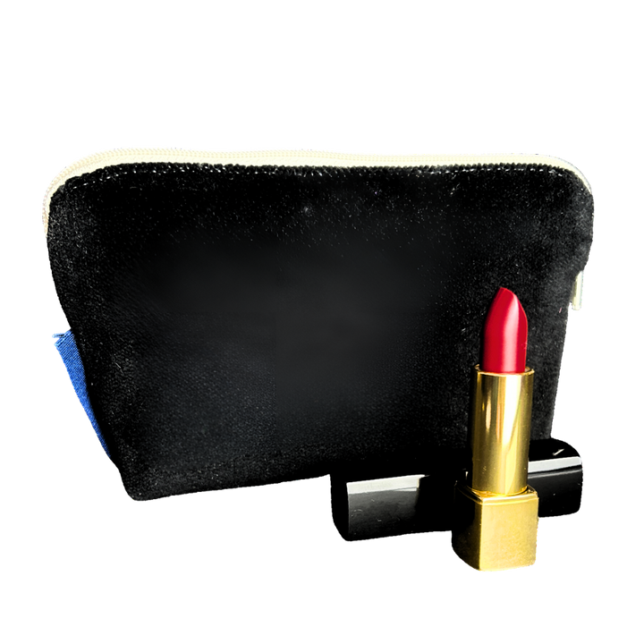 LV Monogram Vintage Silk Scarf Beauty Bag