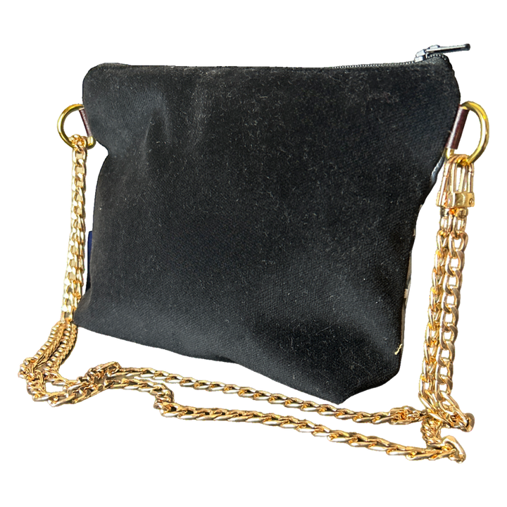 LV Monogram Vintage Silk Scarf Crossbody Bag