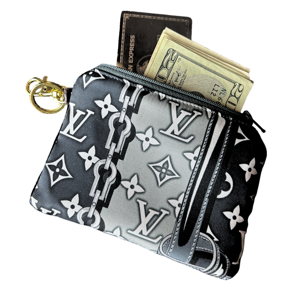 LOUIS VUITTON Monogram Scarf Keychain Wristlet Bag – Vintage Luxe Up