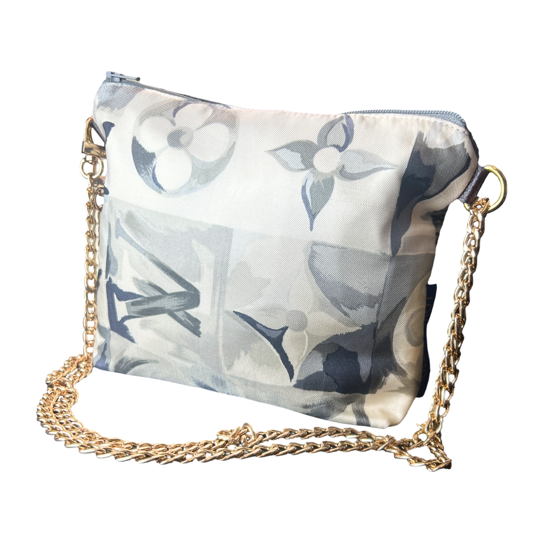 Louis Vuitton Au Fils du Temps  Scarf | Louis Vuitton Crossbody Bag at Vintage Luxe Up