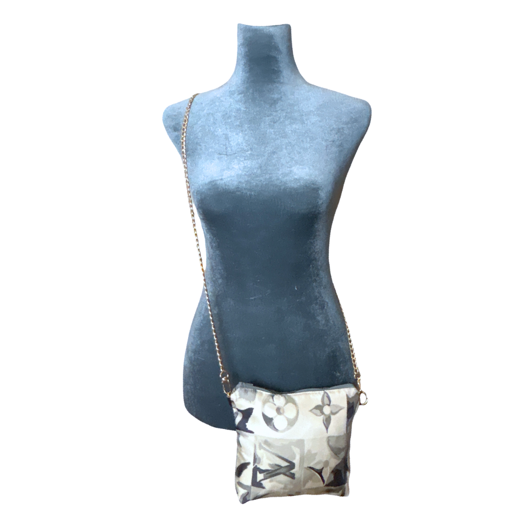 Louis Vuitton Au Fils du Temps  Scarf | Louis Vuitton Crossbody Bag at Vintage Luxe Up