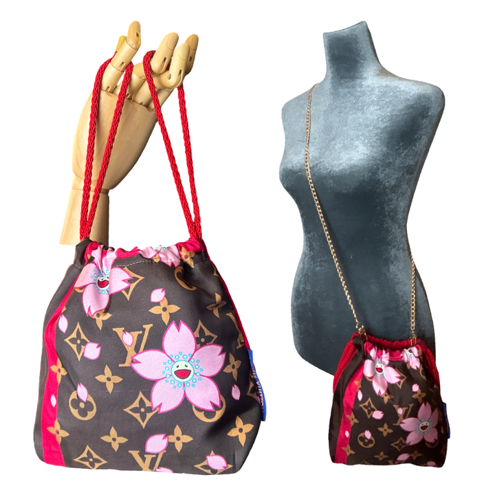 Louis Vuitton Monogram Cherry Blossom Scarf | Louis Vuitton Crossbody Bag