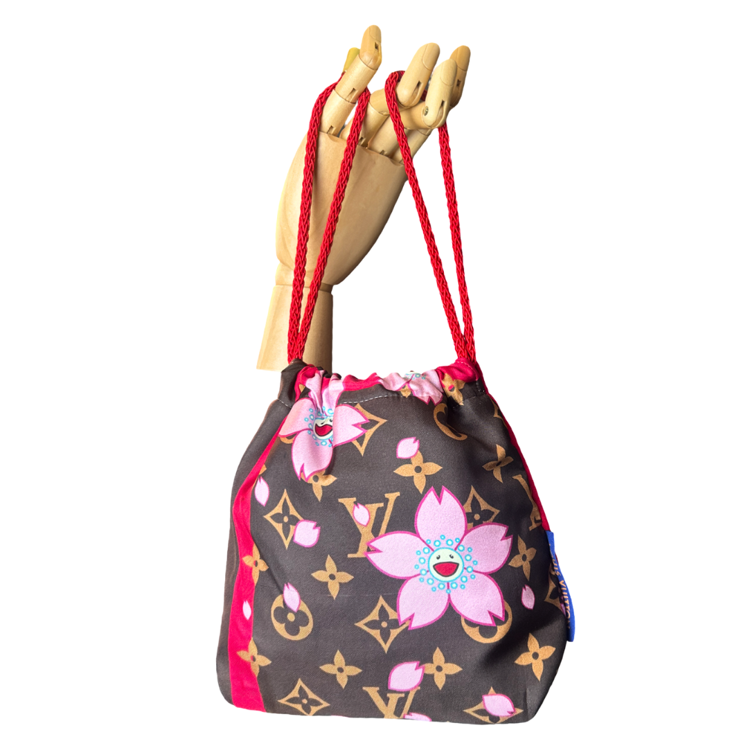 Louis Vuitton Monogram Cherry Blossom Scarf | Louis Vuitton Crossbody Bag