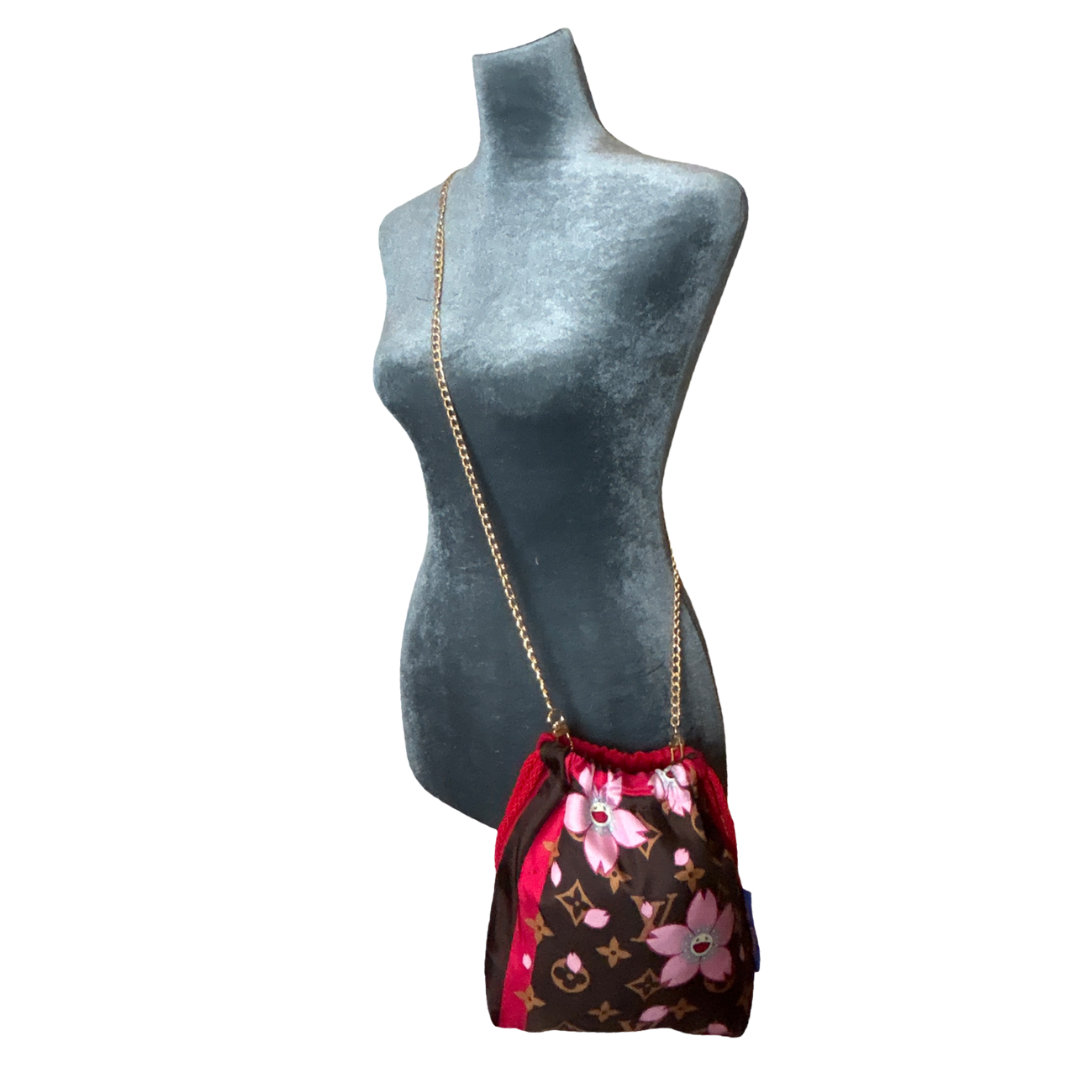 Louis Vuitton Monogram Cherry Blossom Scarf | Louis Vuitton Crossbody Bag