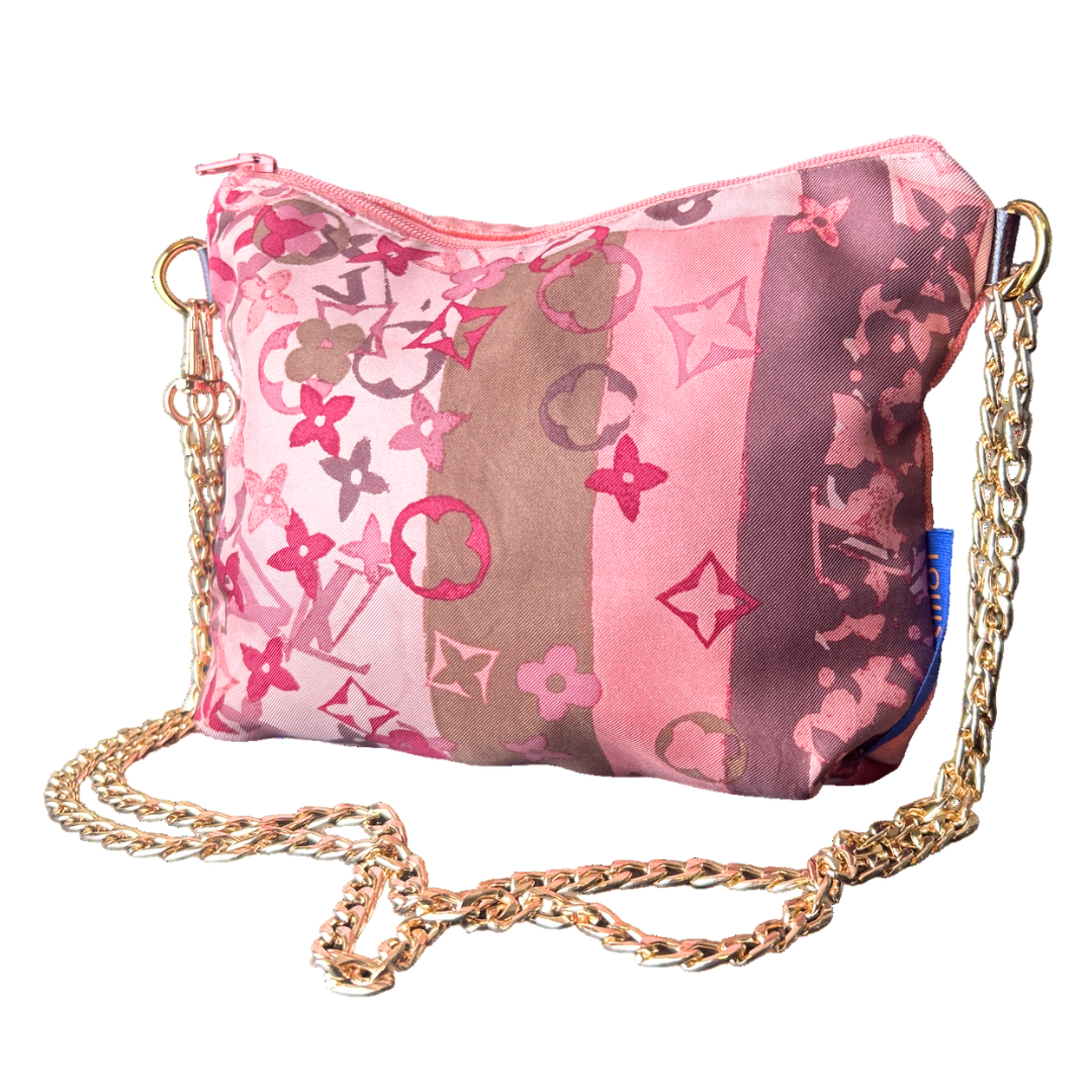 Louis Vuitton Monogram Scarf | Louis Vuitton Crossbody Bag at Vintage Luxe Up