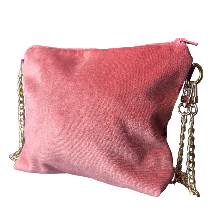 LV Tumbled Monogram Vintage Silk Scarf Crossbody Bag