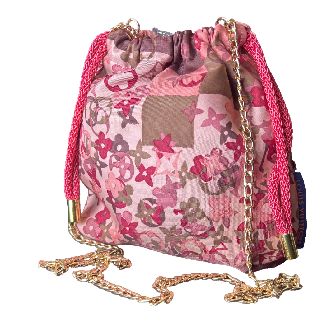 Louis Vuitton Monogram Scarf | Louis Vuitton Crossbody Bag at Vintage Luxe Up