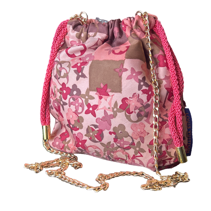 Louis Vuitton Monogram Scarf | Louis Vuitton Crossbody Bag at Vintage Luxe Up